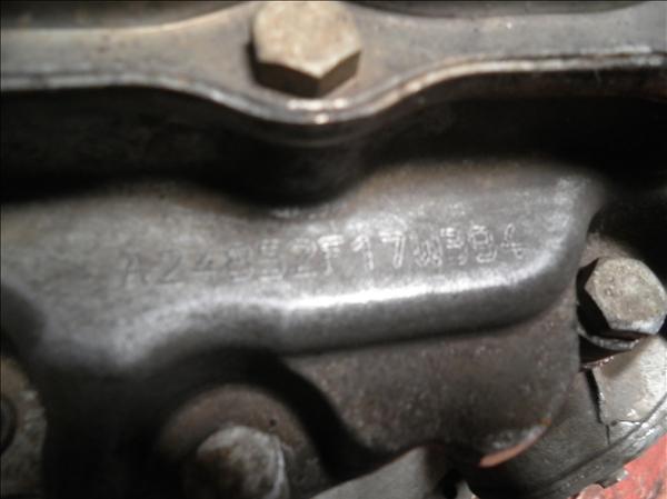 Caja de cambios A24852F17W394 de Opel Combo furgón/ranchera familiar 2005-2012 - pieza usada