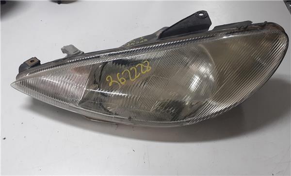 PEUGEOT 206 1 generation (1998-2009) Front Left Headlight 25196254