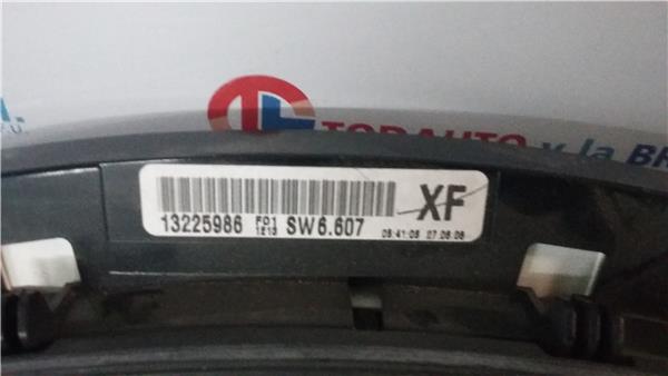 Cuadro de instrumentos Z 16 XEP 13225986 de Opel Astra h gtc (a04) 2005-2010 - pieza usada