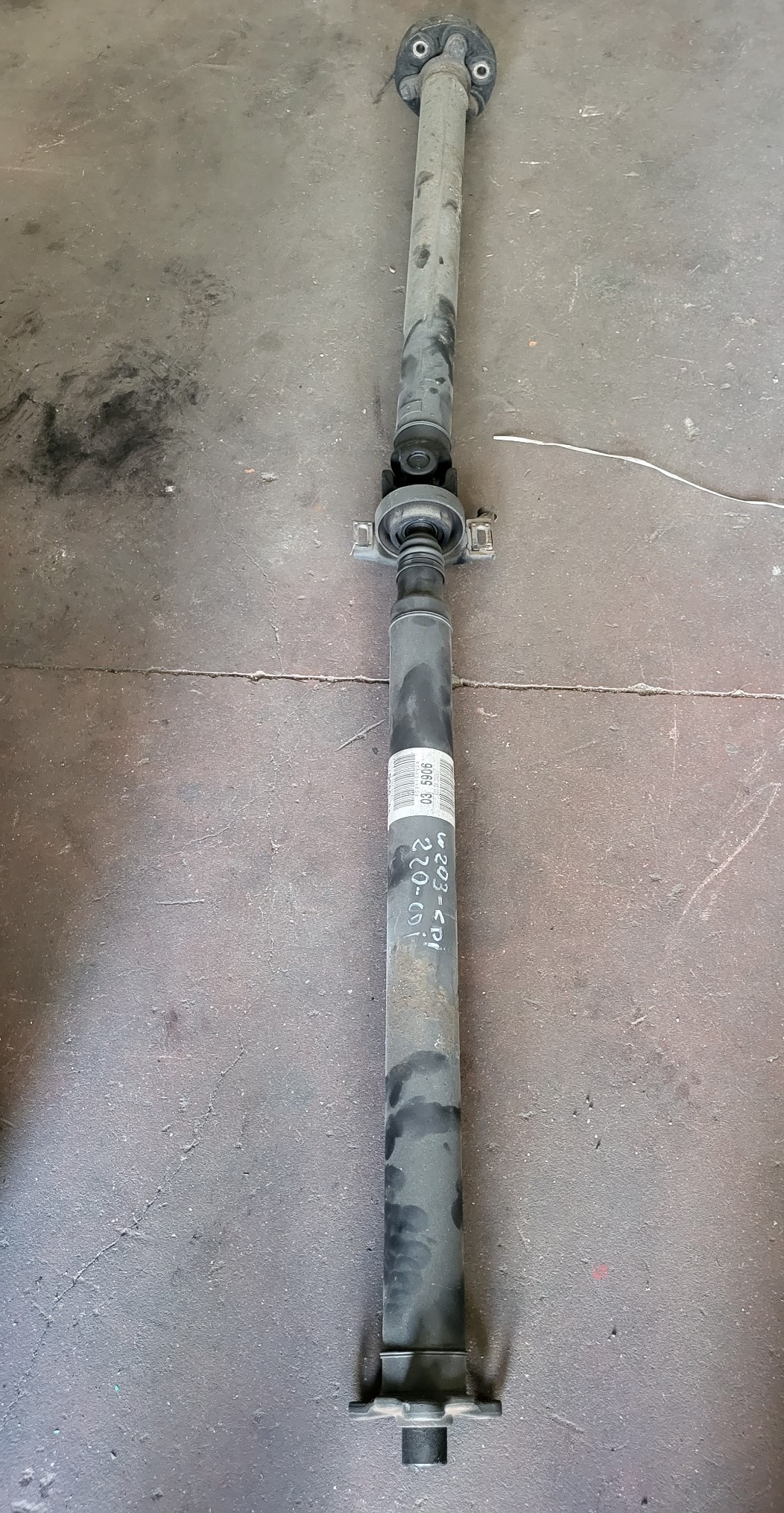 MERCEDES-BENZ C-Class W203/S203/CL203 (2000-2008) Gearbox Short Propshaft 2034105906 19952735