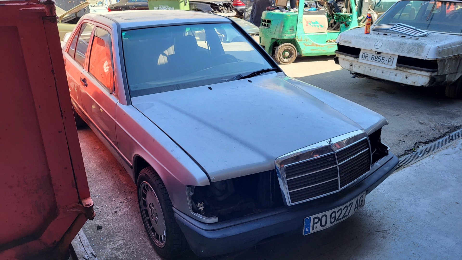 MERCEDES-BENZ 190 (W201) 1 generation (1982-1993) Front vindusviskermekanisme 0390241302 24885580