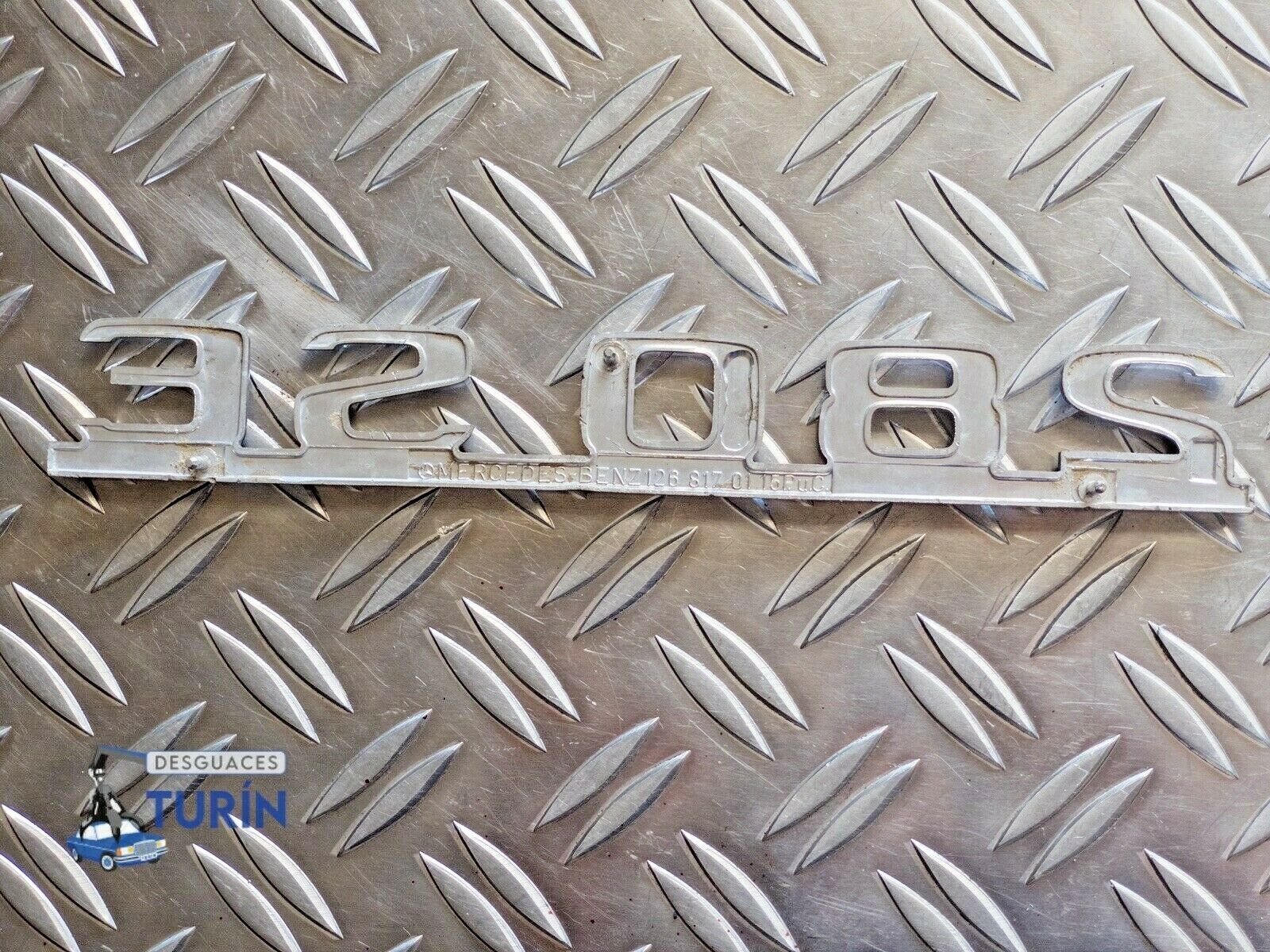 MERCEDES-BENZ S-Class W126 / C126 (1979-1991) Bonnet Badge 19957364