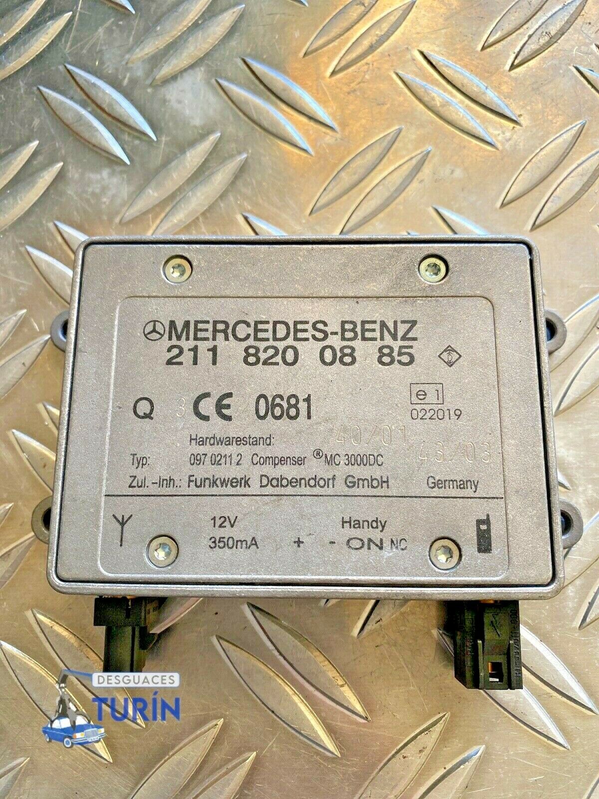 MERCEDES-BENZ E-Class W211/S211 (2002-2009) Other Control Units 2118200885 19949789