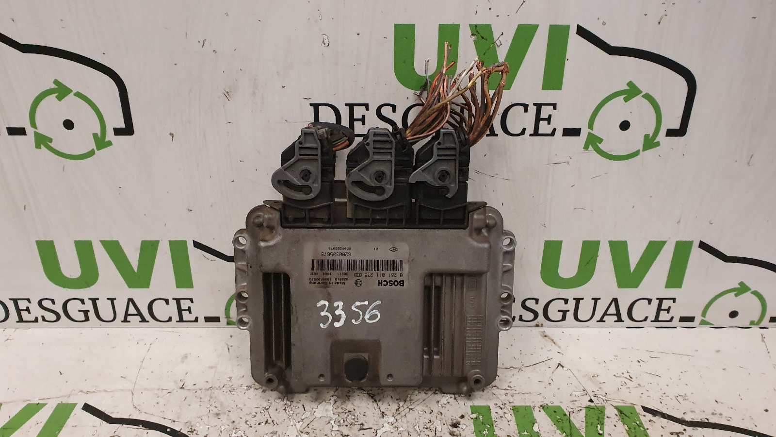 RENAULT Megane 2 generation (2002-2012) Engine Control Unit ECU 8200305678,8200269879,0281011275 19973697