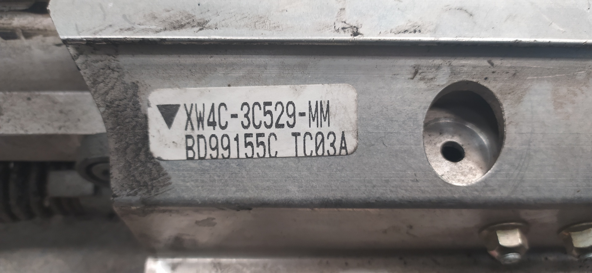 VOLVO S-Type 1 generation (1999-2008) Mécanisme de colonne de direction xw4c3c529mm 20063535