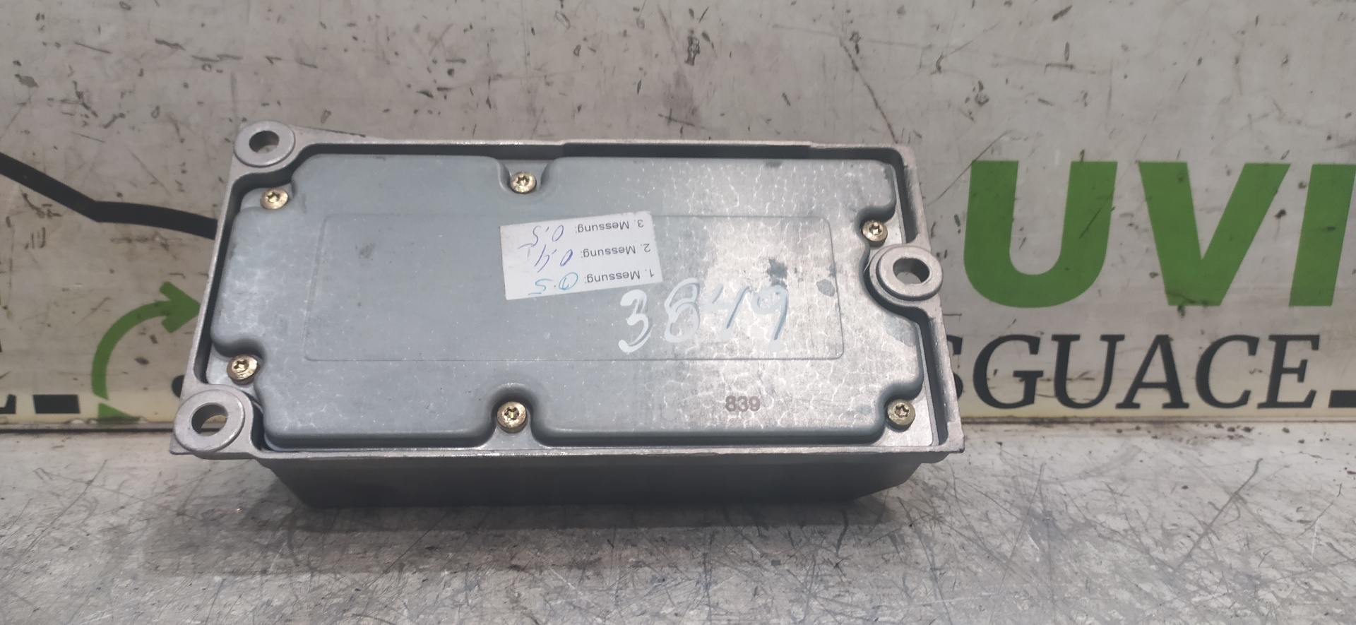 CITROËN S80 1 generation (1998-2006) SRS Control Unit 9452751 20065263