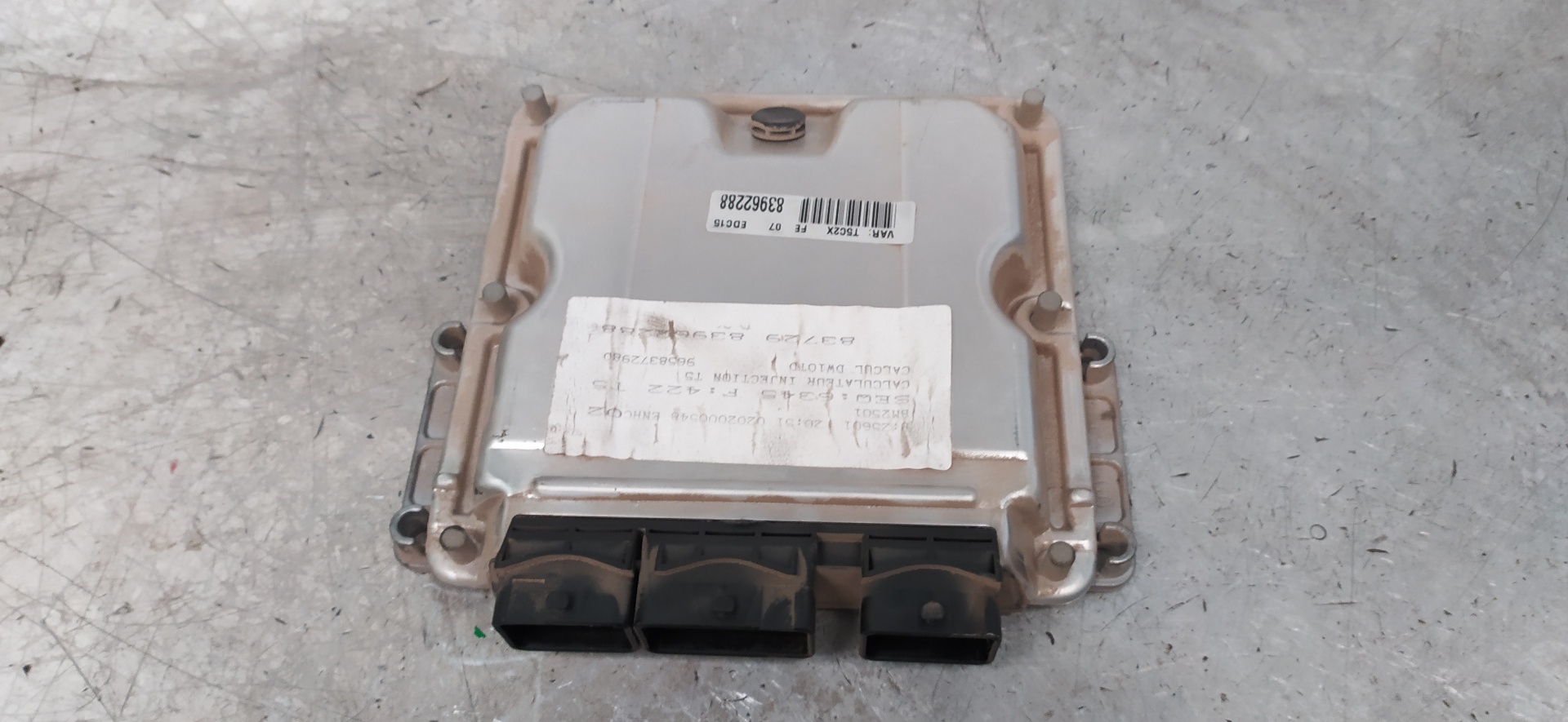 TOYOTA 307 1 generation (2001-2008) Блок за управление на двигателя ECU 0281012140,9640938680 20091037