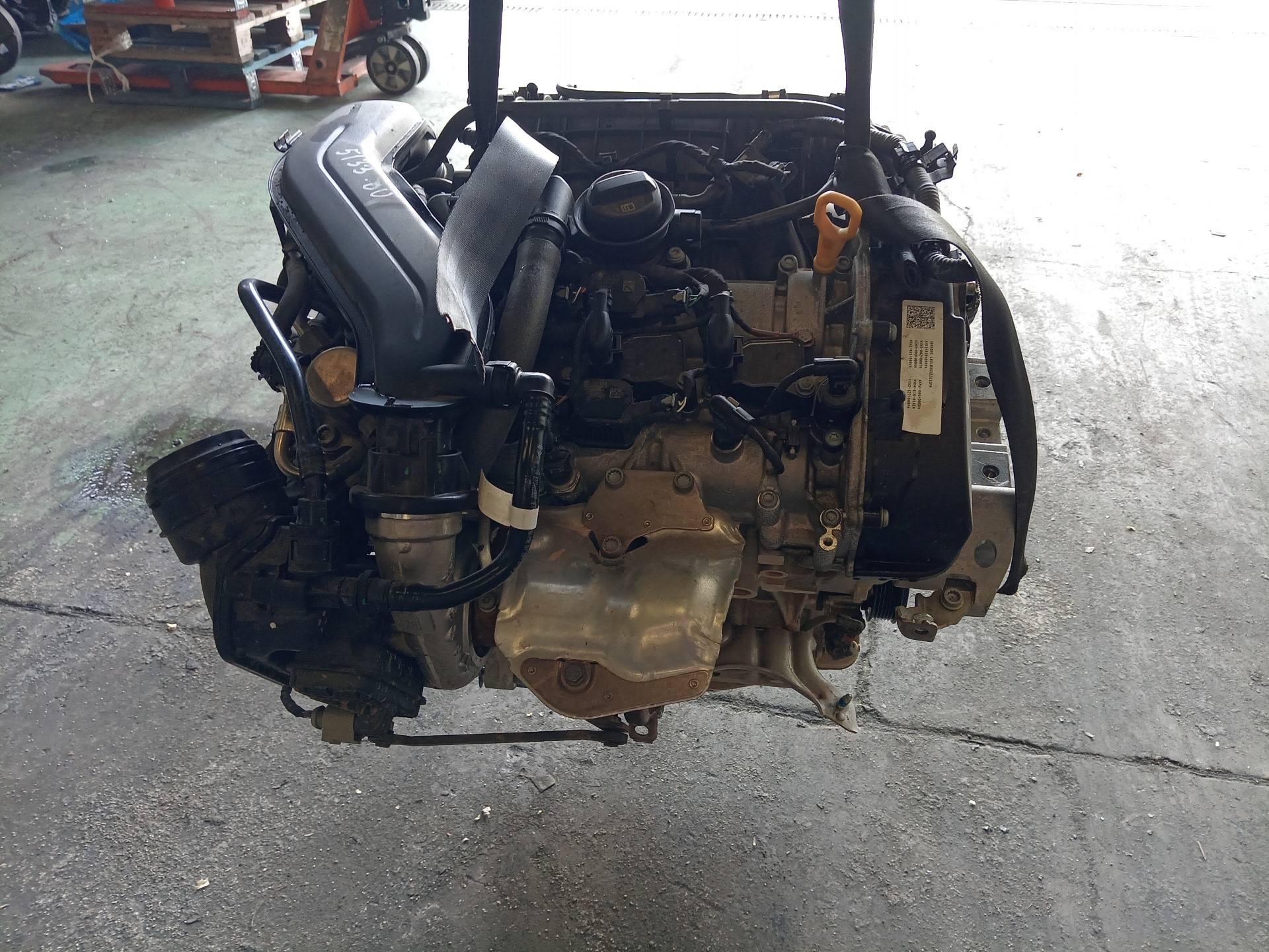 SEAT Alhambra 2 generation (2010-2021) Engine DPC 24972031