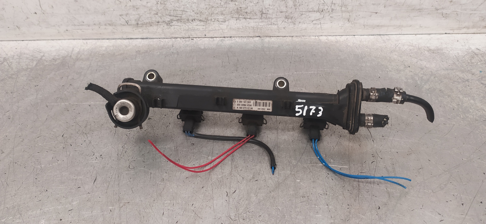 SMART Fortwo 1 generation (1998-2007) Fuel Rail 0280151083 25967626