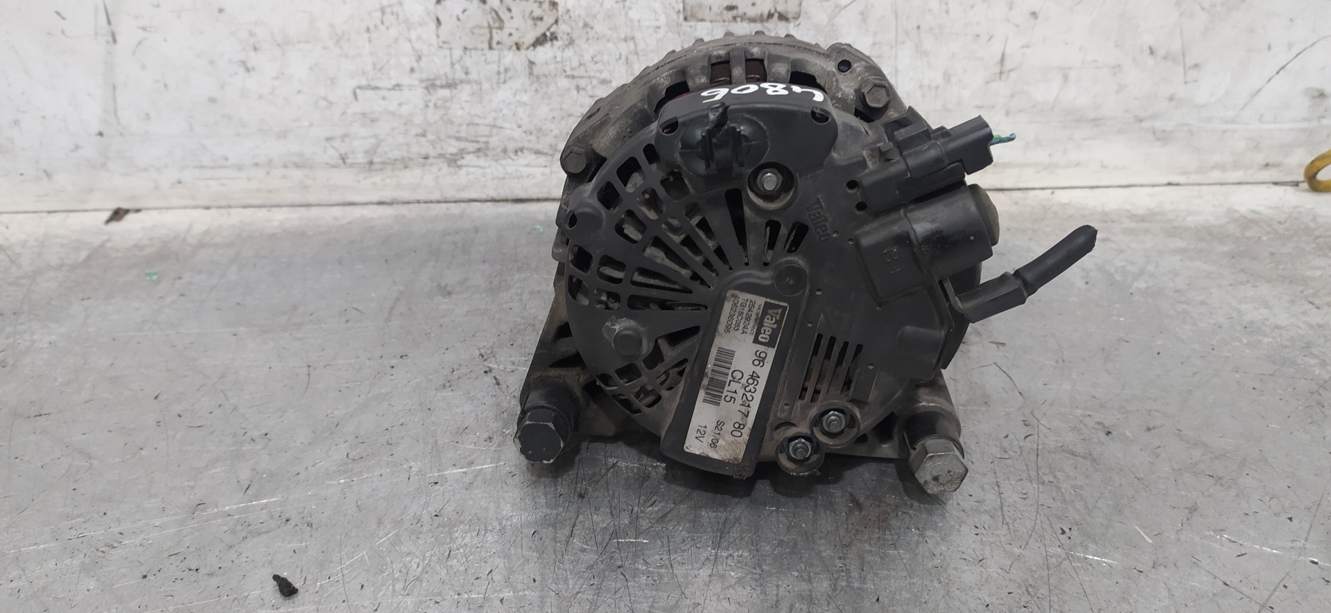 CITROËN C4 Picasso 1 generation (2006-2013) Alternator 9646321780 24935697