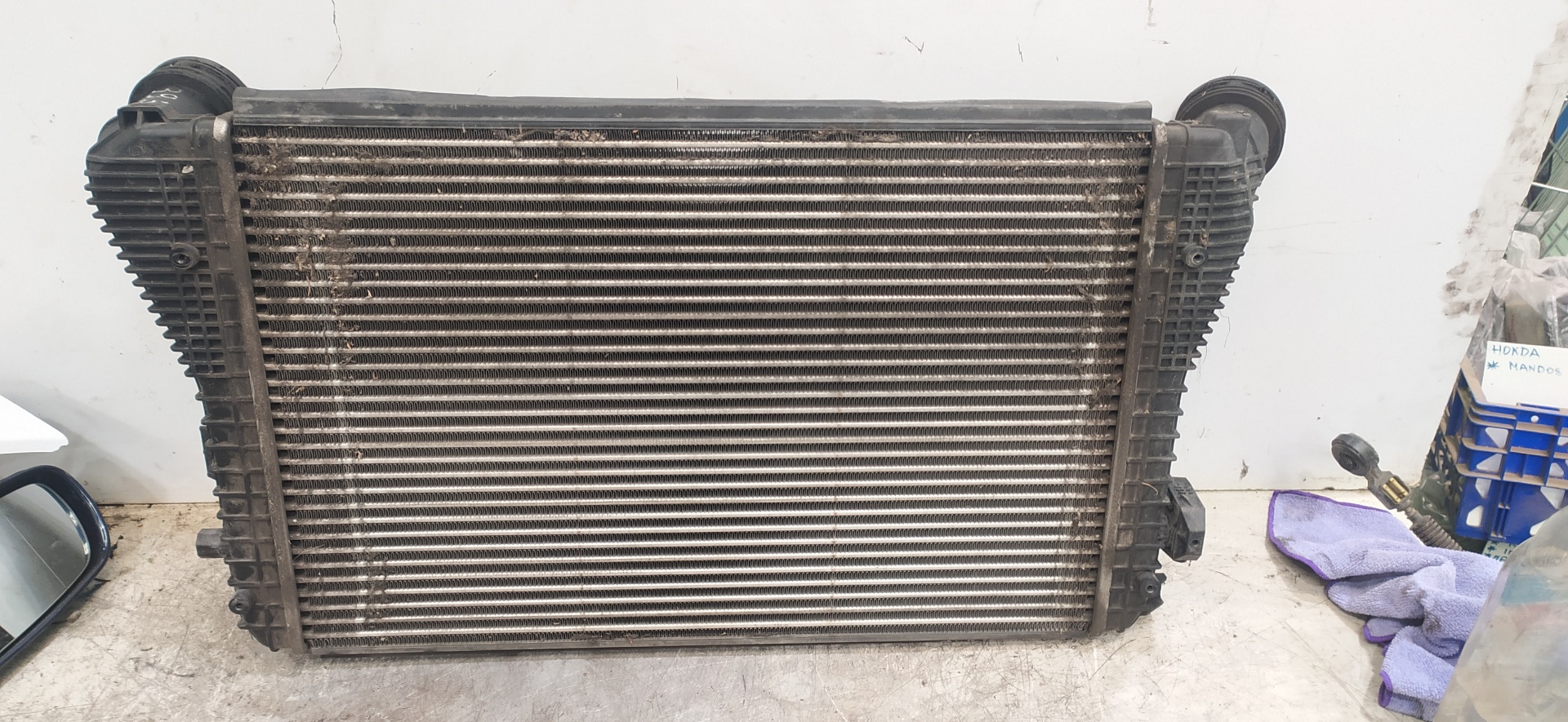 VOLKSWAGEN Touran 1 generation (2003-2015) Air Con Radiator 1K0145803 20076529