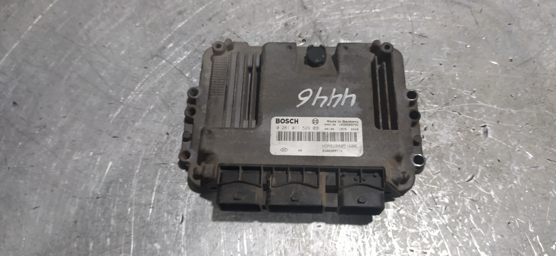 OPEL Vivaro A (2002-2006) Engine Control Unit ECU 0281011529,8200051608 20113558