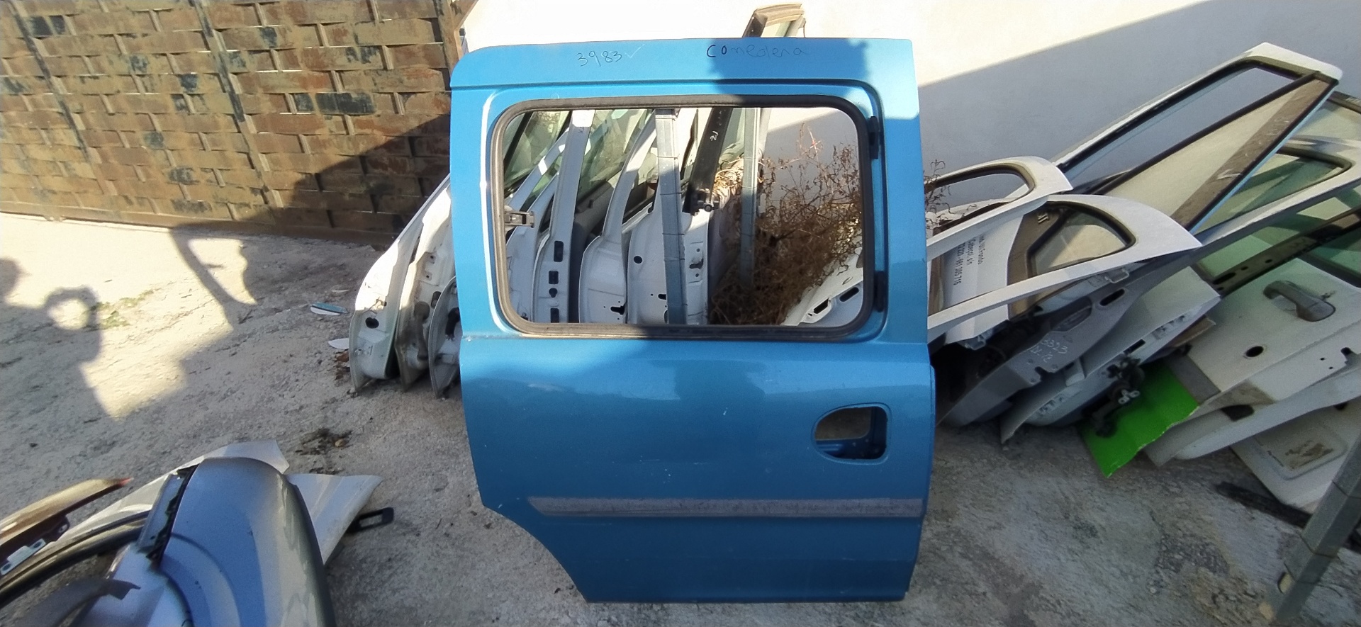 OPEL Combo C (2001-2011) Right Side Sliding Door 20078475