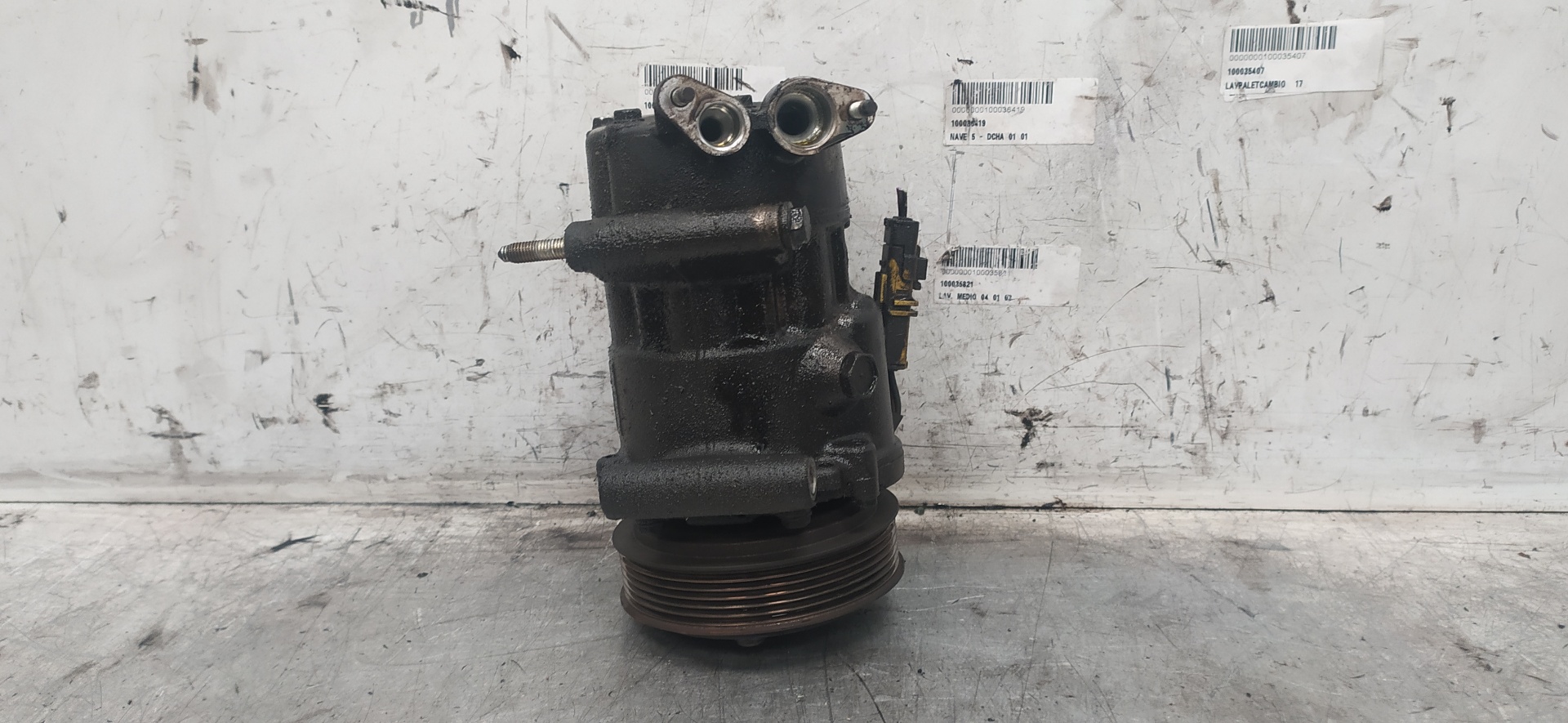 CITROËN C2 1 generation (2003-2009) Air Condition Pump 9655191680 25966528