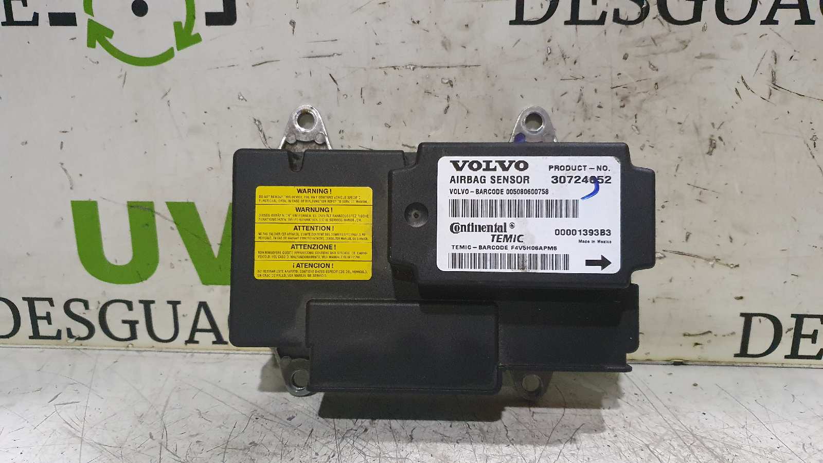 VOLVO S40 2 generation (2004-2012) Andra styrenheter 30724652, 00001393B3 20029689