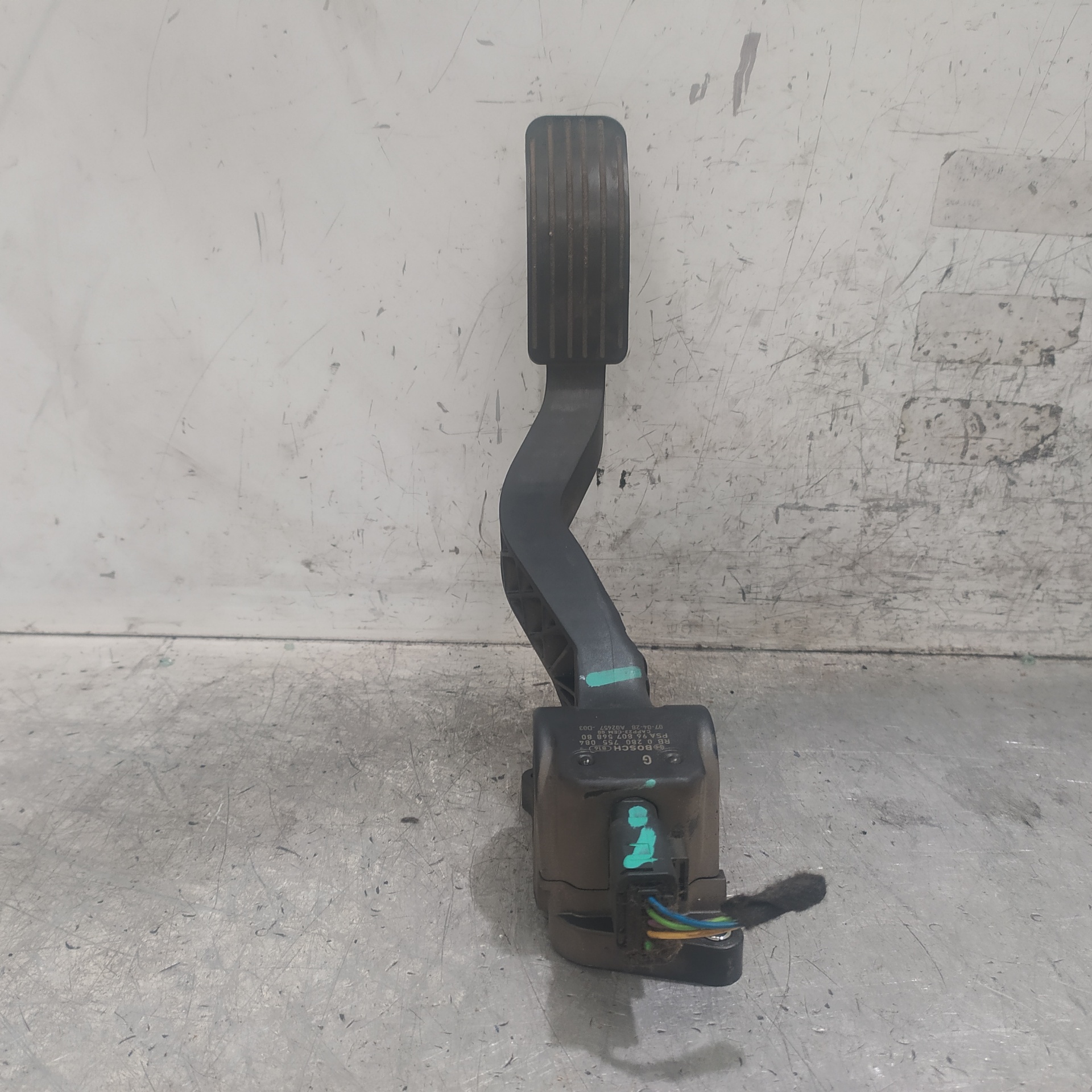 CITROËN Throttle Pedal 9680756880 25393497