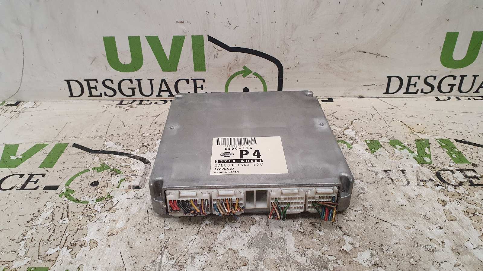 NISSAN Primera P12 (2001-2008) Engine Control Unit ECU 5800136,23710AU601 19998987