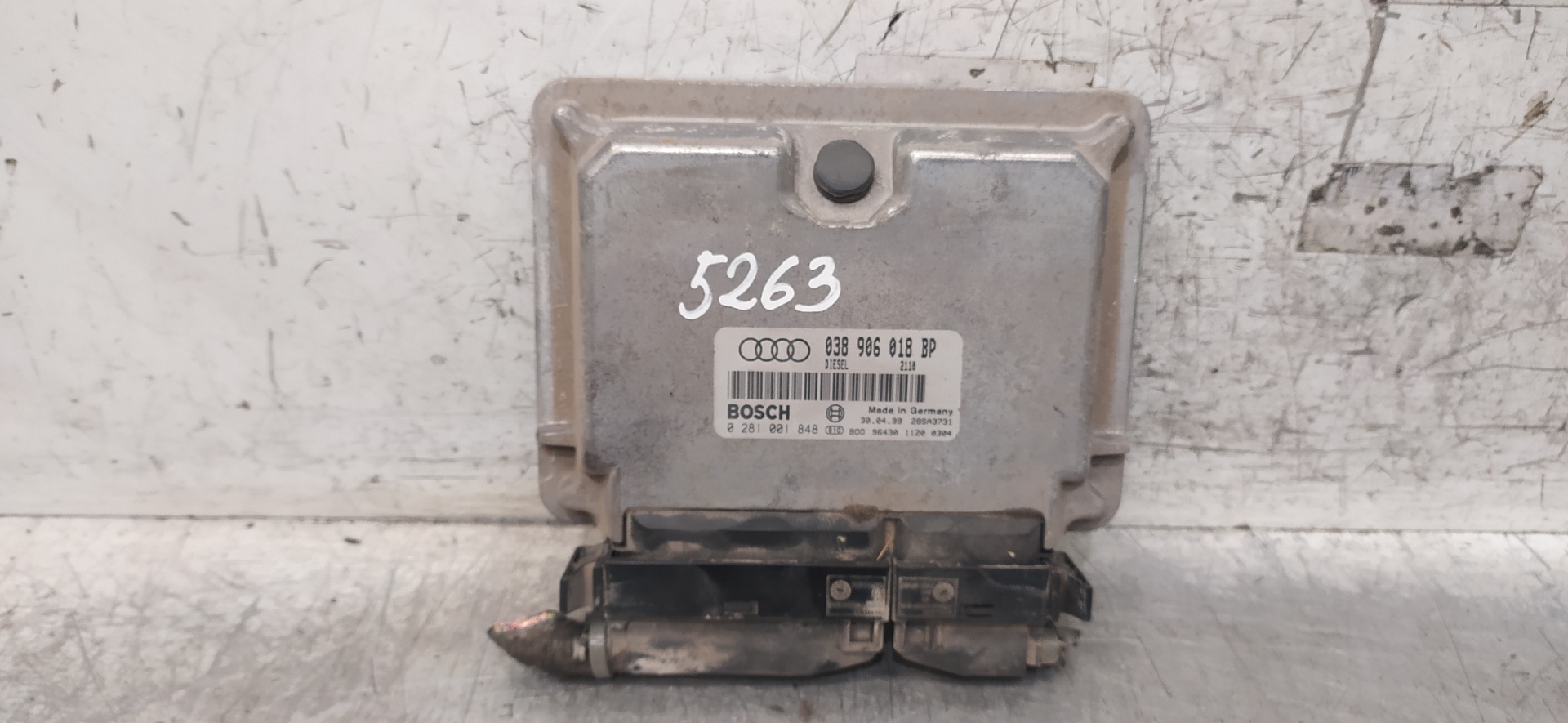 AUDI A3 8L (1996-2003) Motora vadības bloks 038906018BP 25023205