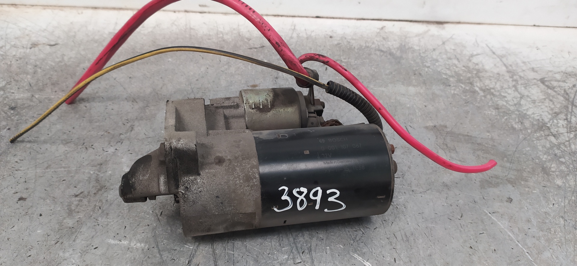 OPEL Starter Motor 0001107067 25908119