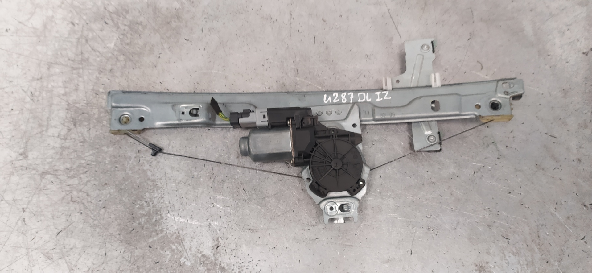 PEUGEOT 207 1 generation (2006-2009) Front Left Door Window Regulator 25966276