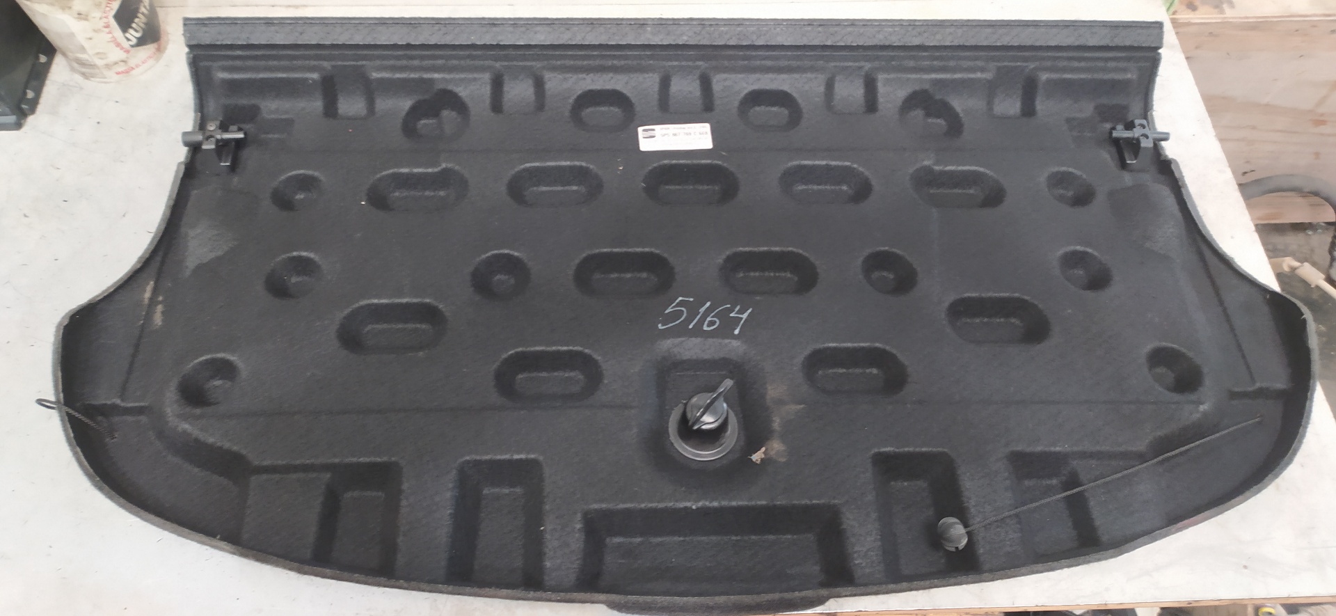 SEAT Toledo 3 generation (2004-2010) Rear Parcel Shelf 5P5867769C 25967214