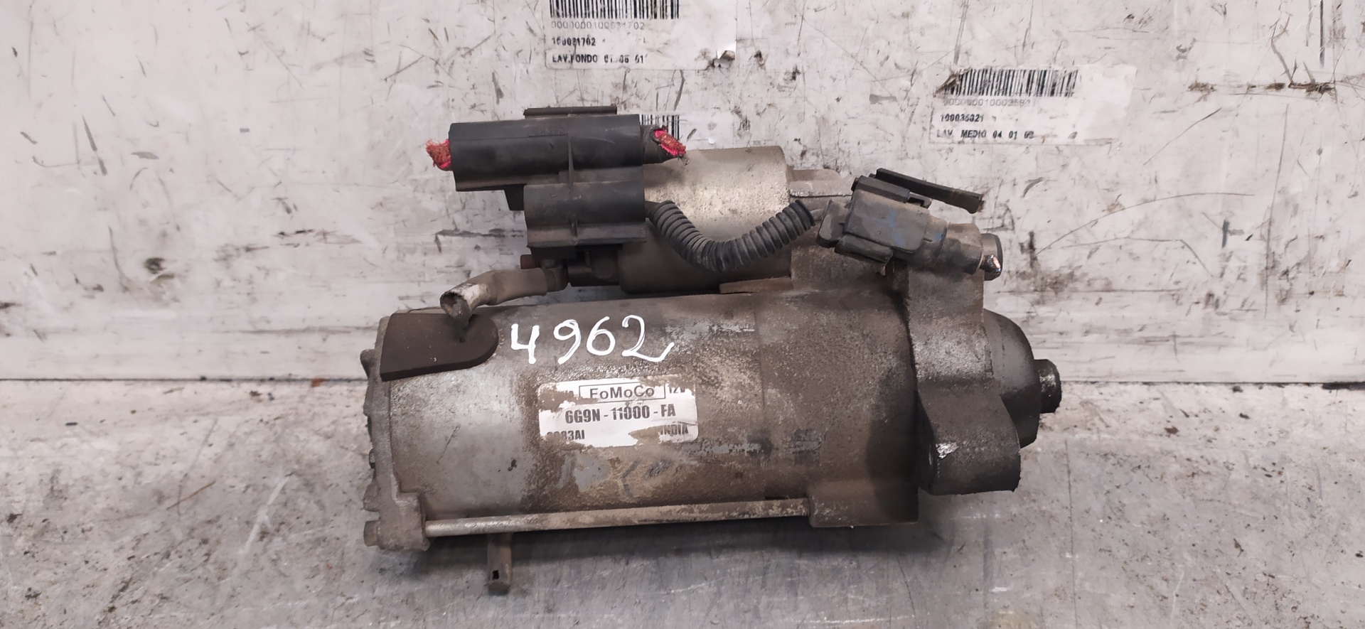 FORD S-Max 1 generation (2006-2015) Starter Motor 6G9N11000FA 23390964