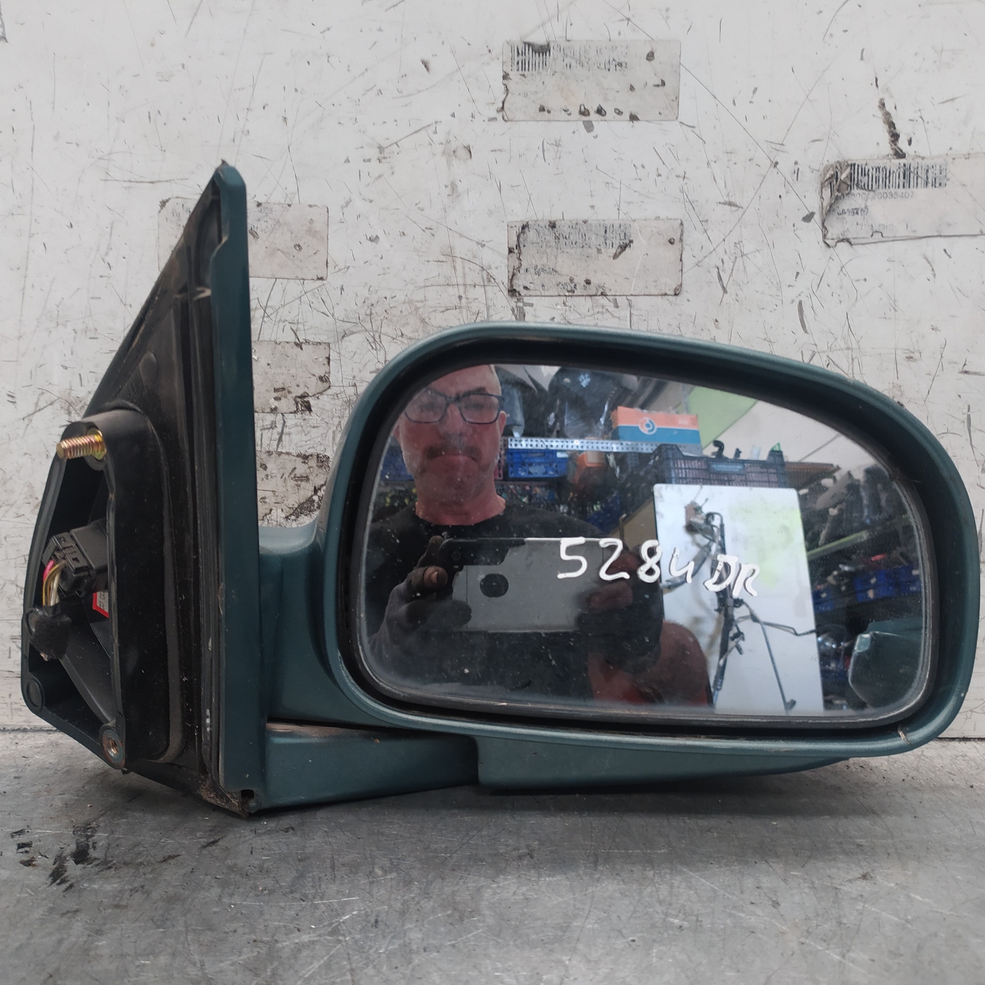HYUNDAI Santa Fe SM (2000-2013) Priekinių dešinių durų veidrodis E4012147 25307453