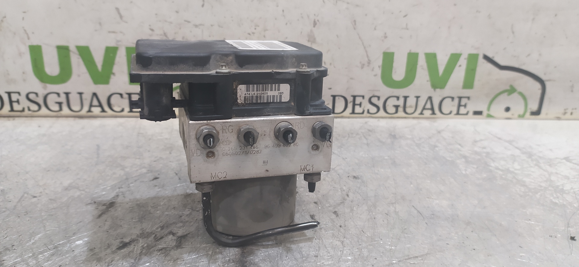 CITROËN C4 1 generation (2004-2011) ABS Pump 0265231486, 9649988280 20065035