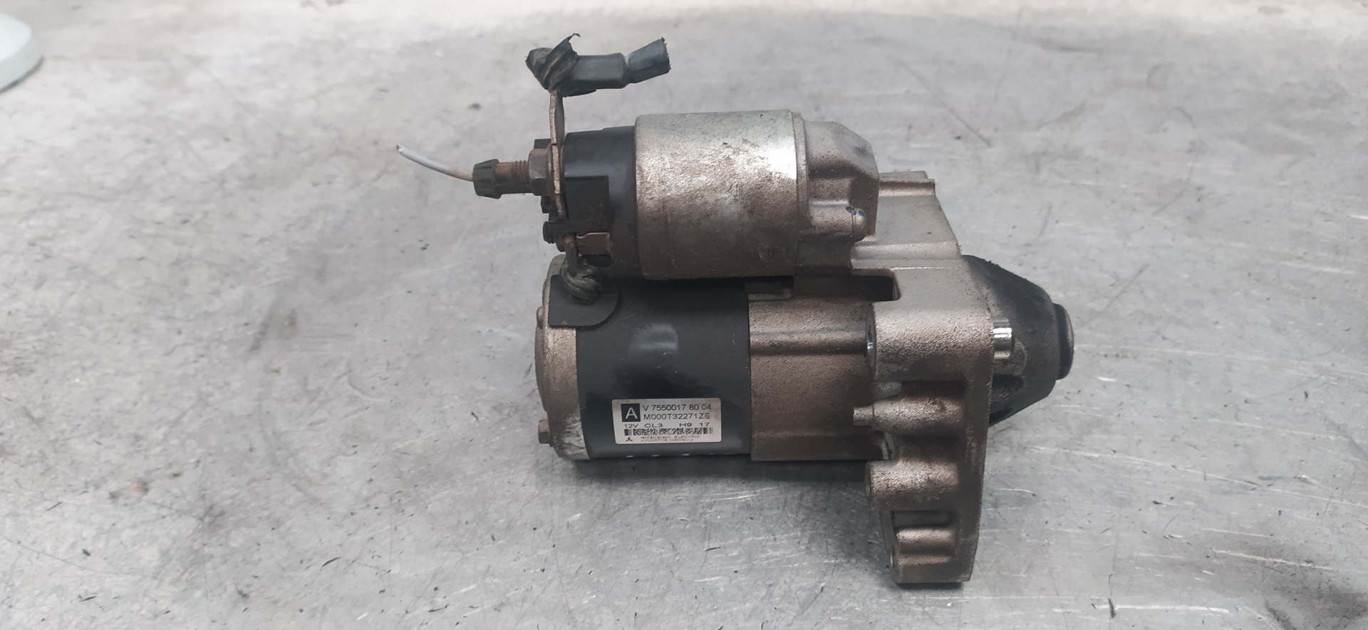 PEUGEOT 207 1 generation (2006-2009) Starter Motor V75500178004, M000T32271ZE 20126300