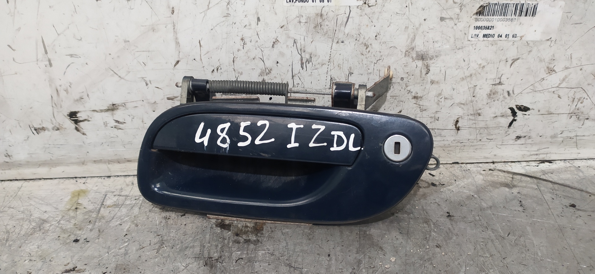 VOLVO V70 2 generation (2000-2008) Front Left Door Exterior Handle 24876077