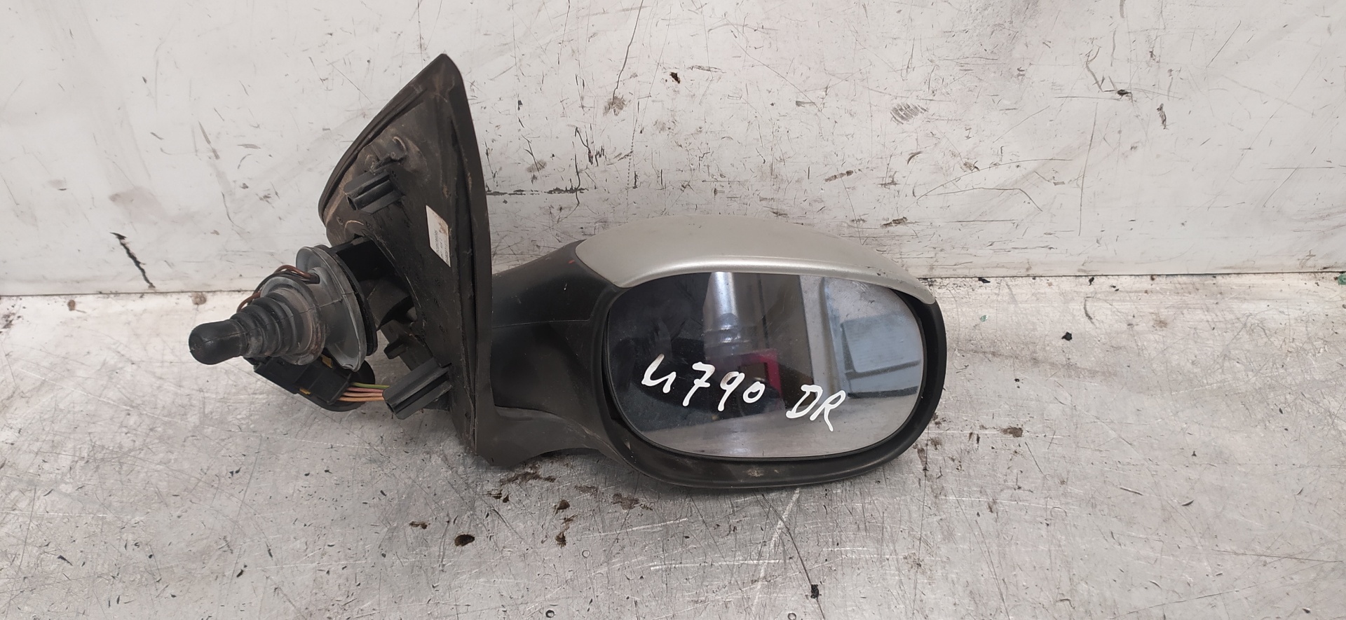 PEUGEOT 206 1 generation (1998-2009) Right Side Wing Mirror 96480971XT 23363103