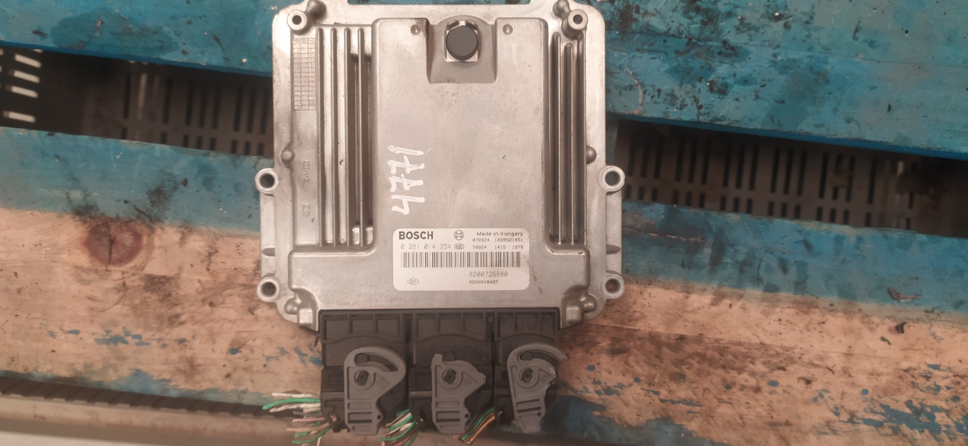 RENAULT Laguna 3 generation (2007-2015) Unitate de control motor 8200726880, 0281014354 23363144