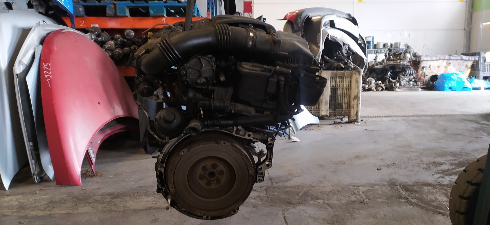 PEUGEOT 307 1 generation (2001-2008) Motor 9HX 25061745