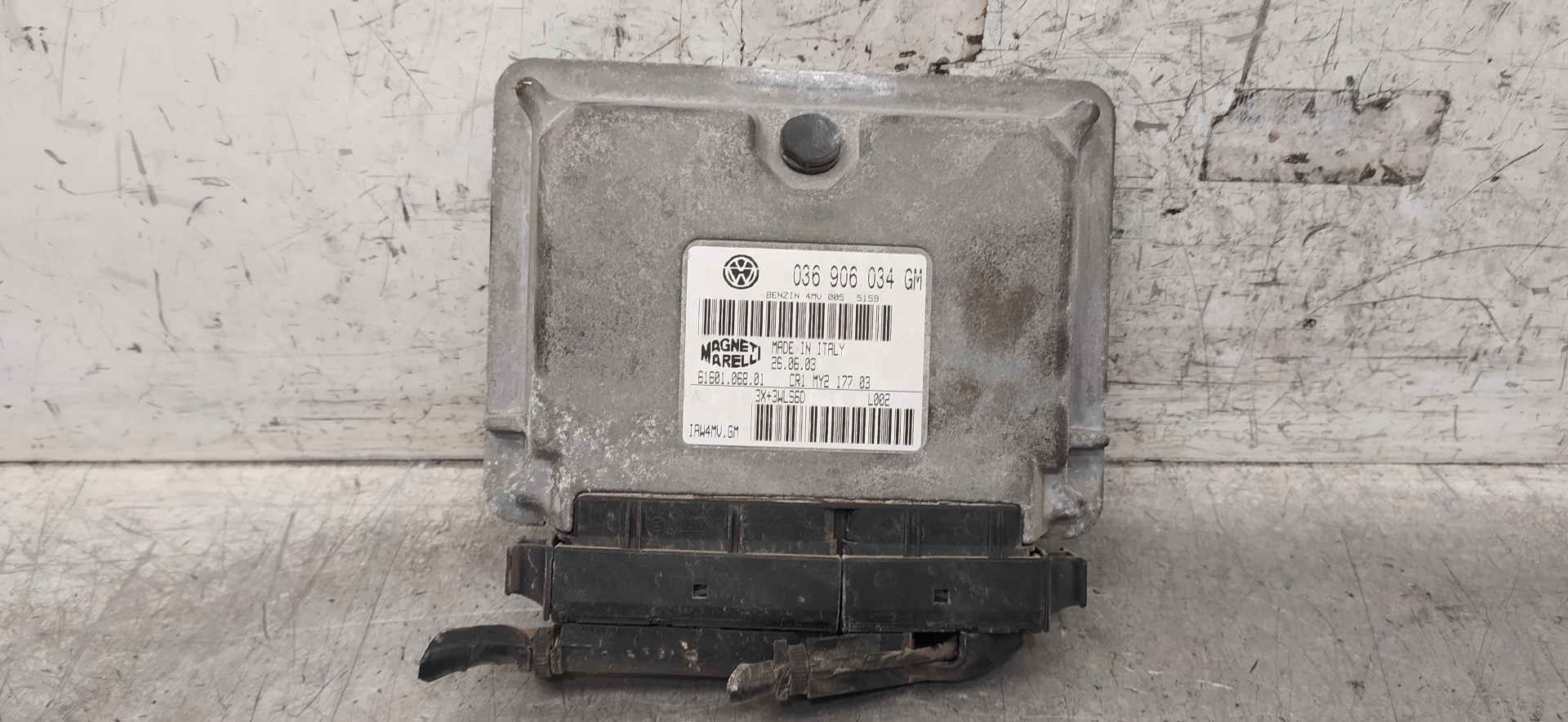 SEAT Ibiza 3 generation (2002-2008) Motorstyrenhet ECU 036906034GM 25967491