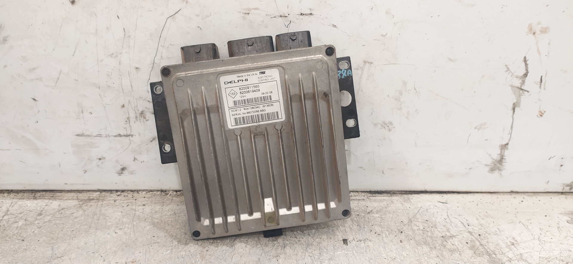 RENAULT Megane 2 generation (2002-2012) Engine Control Unit ECU 8200911560,8200619409 20079695