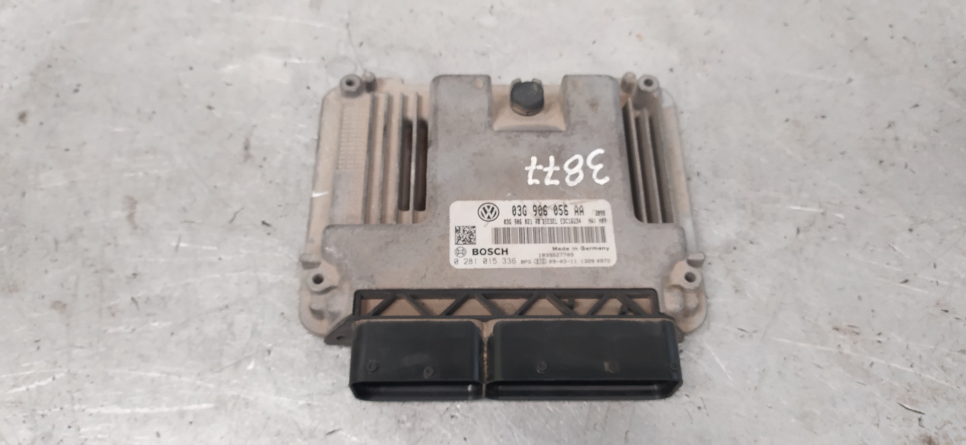 SEAT Leon 2 generation (2005-2012) Engine Control Unit ECU 03G906056AA,0281015336 20123261