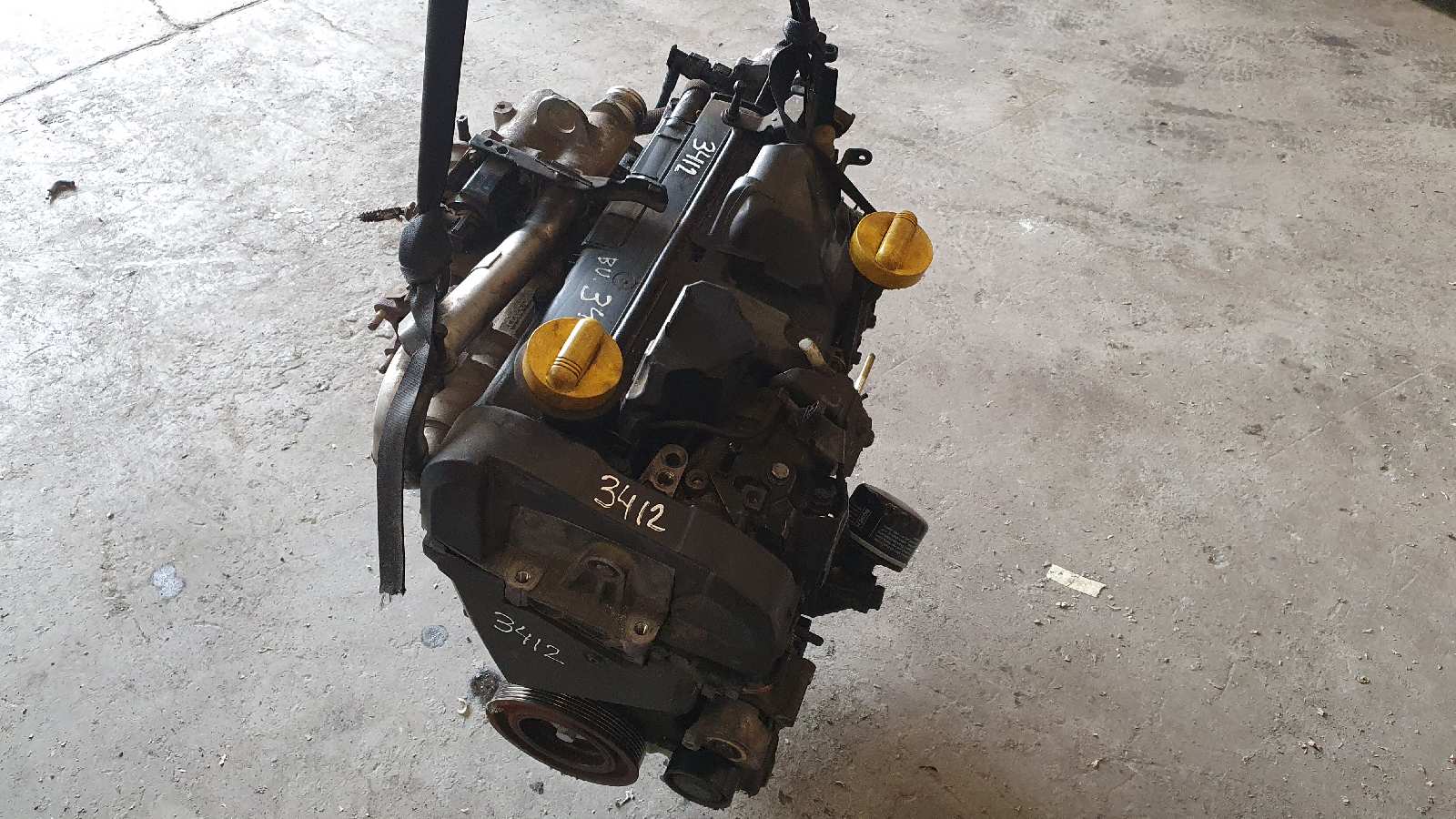 RENAULT Modus 1 generation (2004-2012) Variklis K9K750 19985728