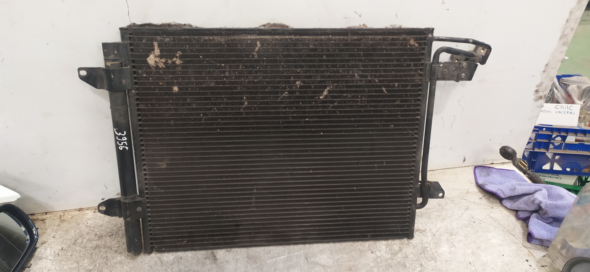 VOLKSWAGEN Touran 1 generation (2003-2015) Gaisa kondensācijas radiators 1T0820411B 20076493