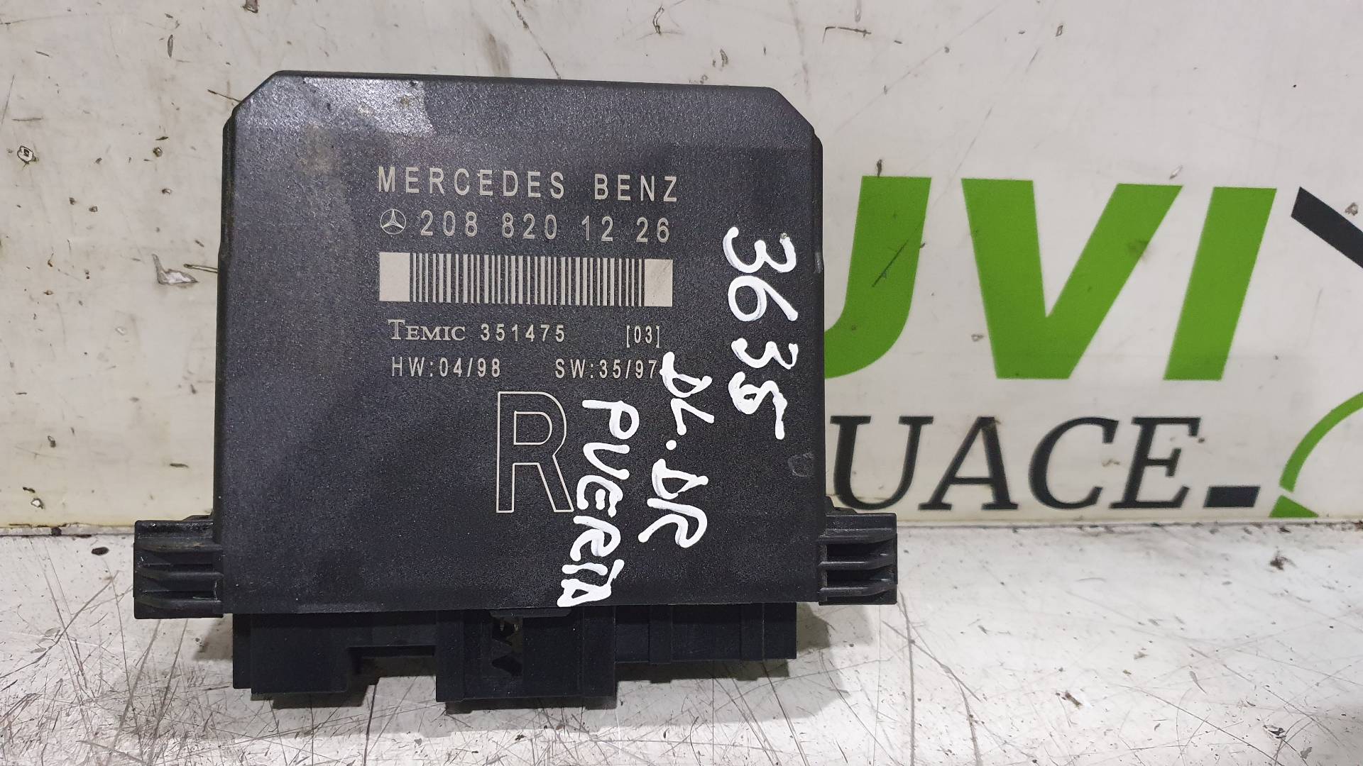 AUDI C-Class W202/S202 (1993-2001) Alte unități de control 2088201226 23369640