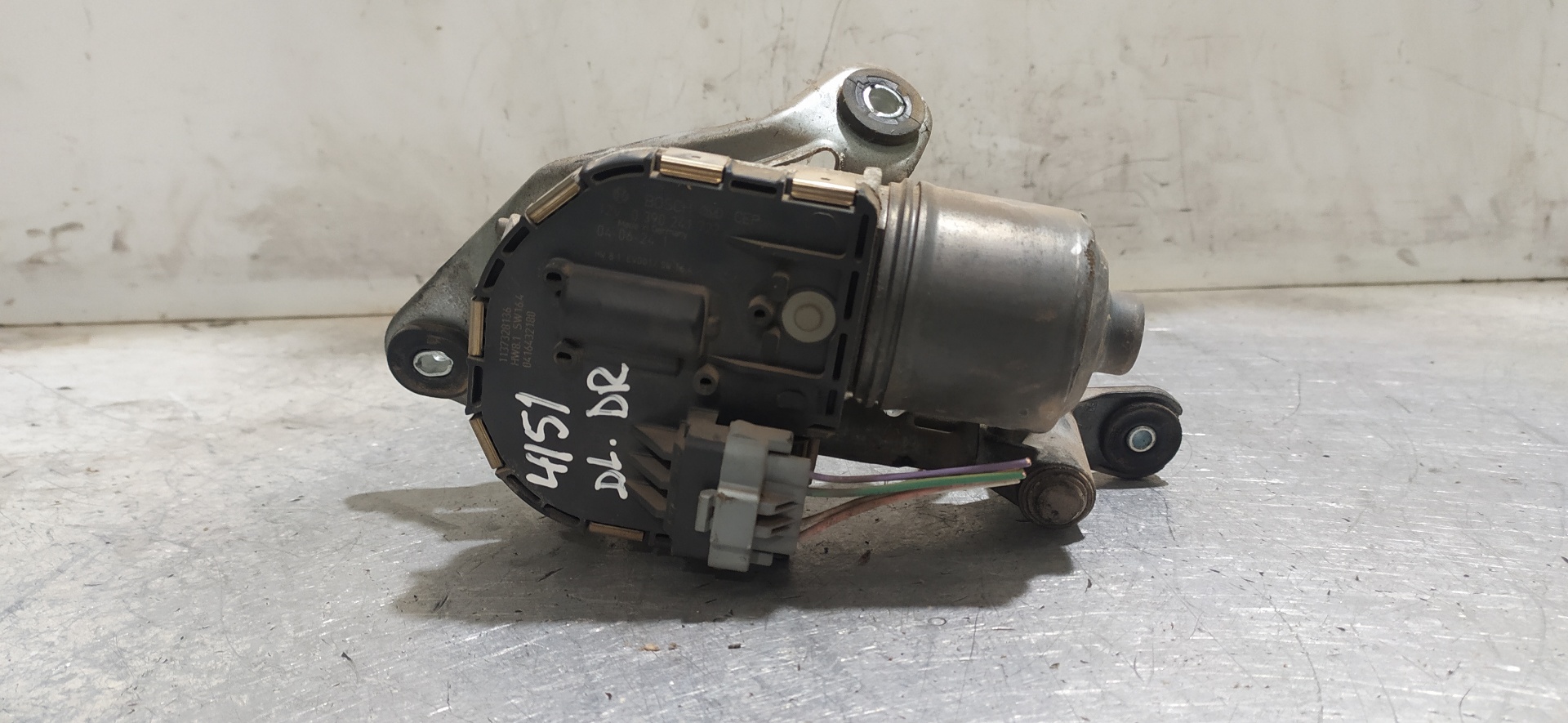 PEUGEOT 407 1 generation (2004-2010) Front Right Door Window Control Motor 9656859880,1137328126 20091940