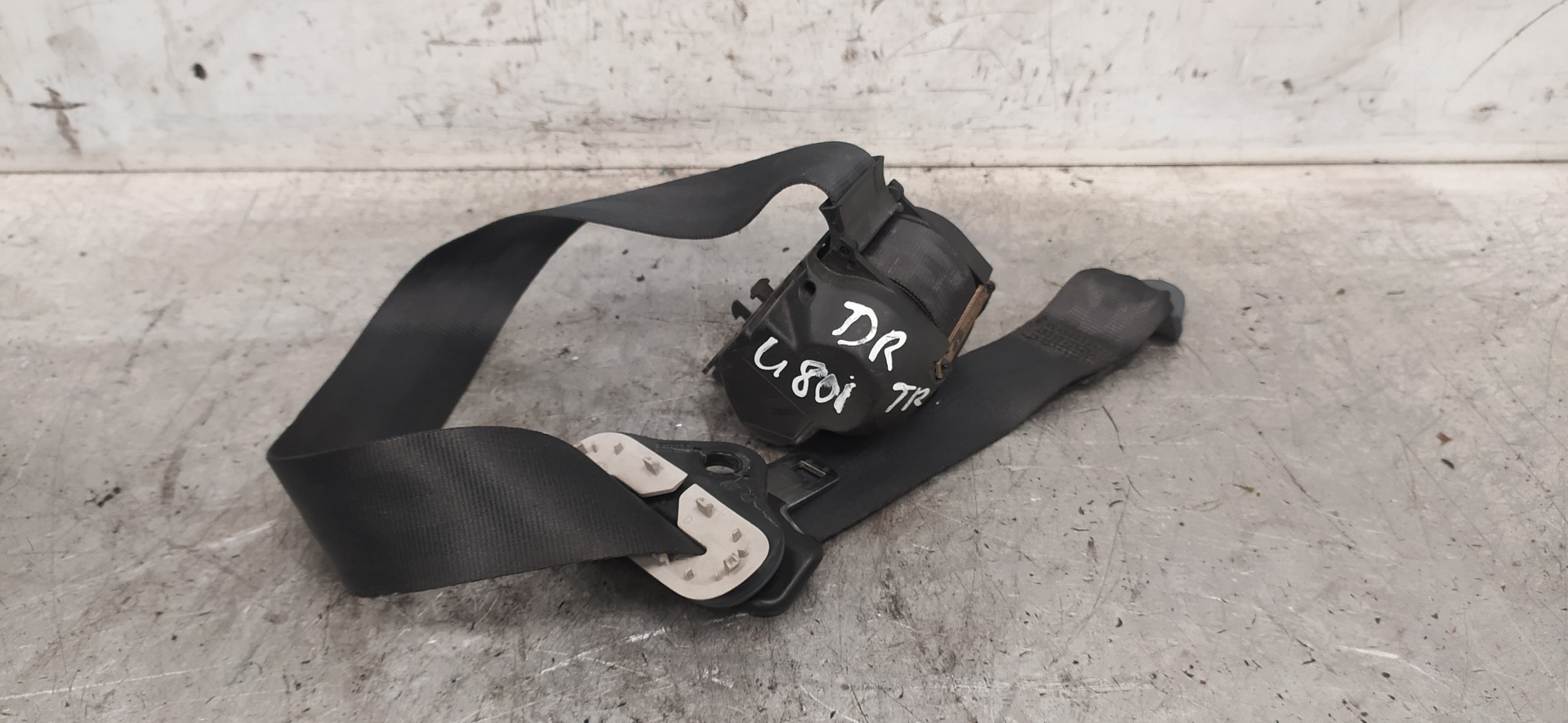 CITROËN C3 1 generation (2002-2010) Rear Right Seatbelt 96408573XX 23387974