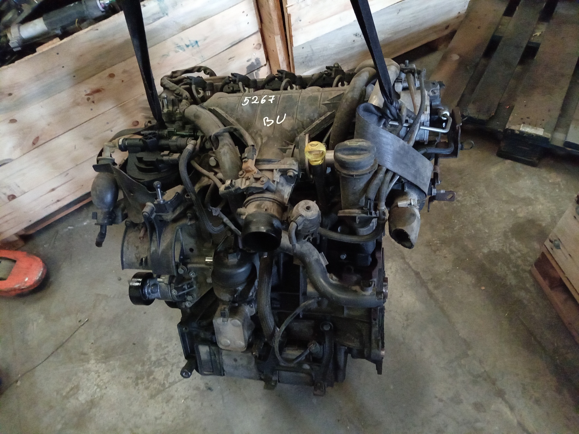 CITROËN C4 Picasso 1 generation (2006-2013) Engine RHJ 25917482