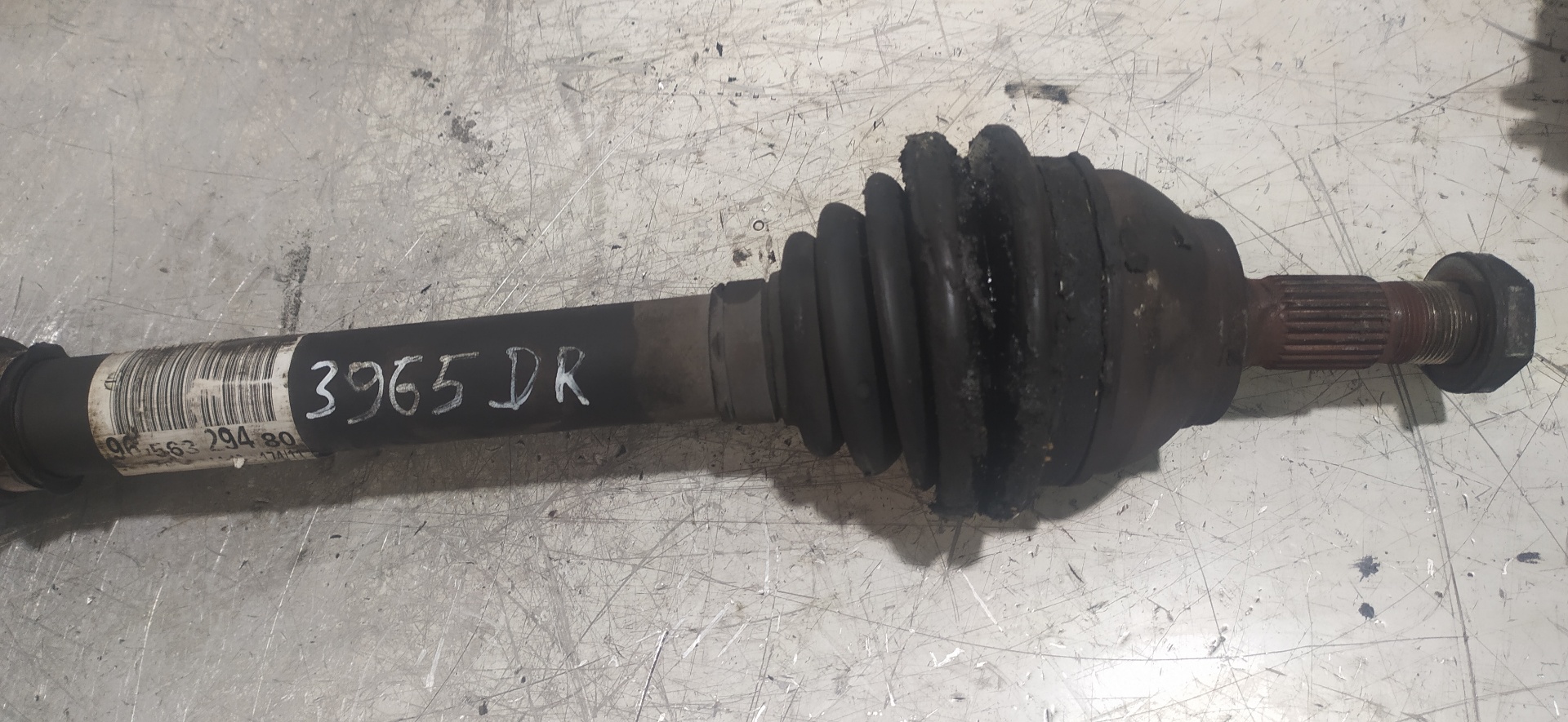 CITROËN C4 Picasso 1 generation (2006-2013) Arbre de transmission avant droit 9656329480 20080969