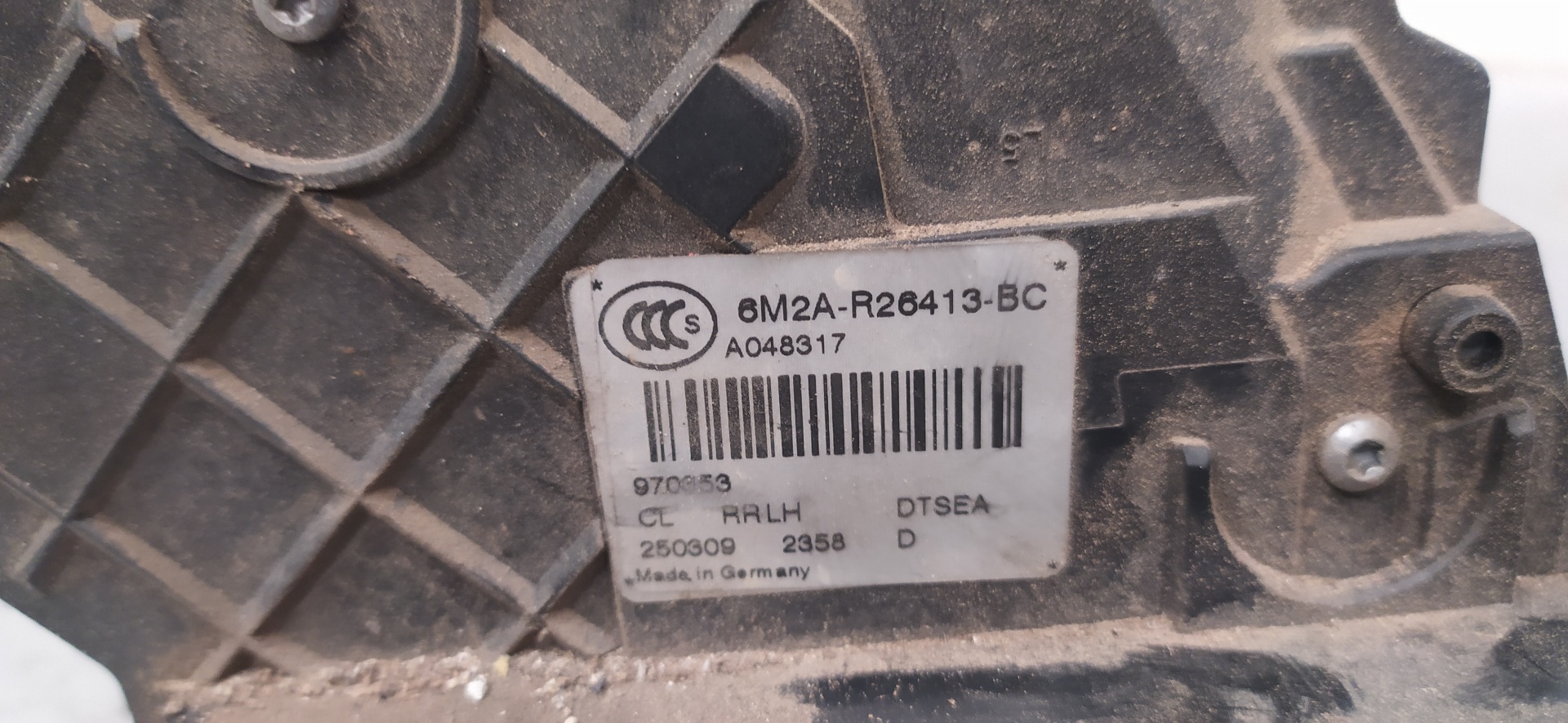 FORD S-Max 1 generation (2006-2015) Замок задней левой двери 6M2AR26413BC 20121876