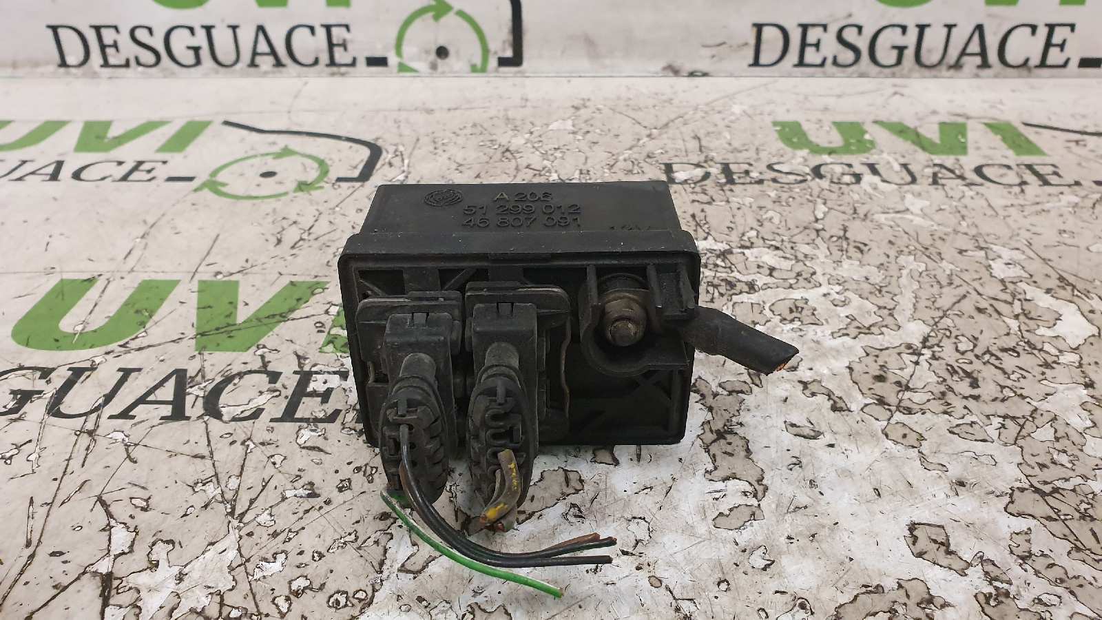 FIAT Ulysse 1 generation (1994-2002) Relays 51299012, 46807091 25905642