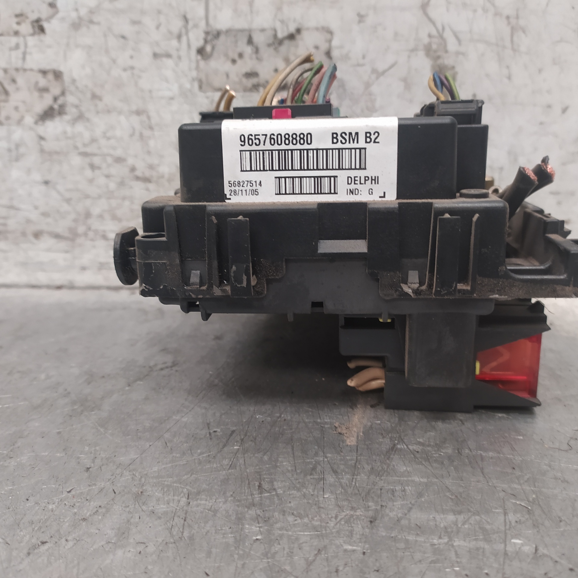 PEUGEOT Fuse Box 9657608880 25307279