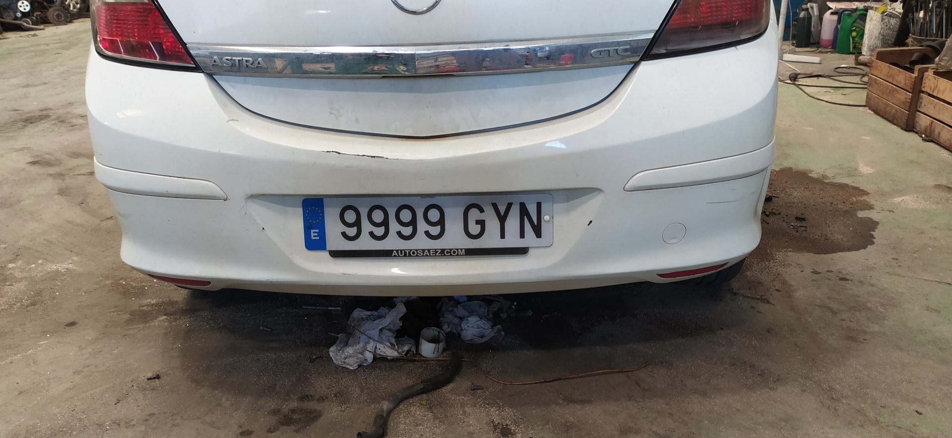 OPEL Astra J (2009-2020) Πίσω προφυλακτήρας 20097805