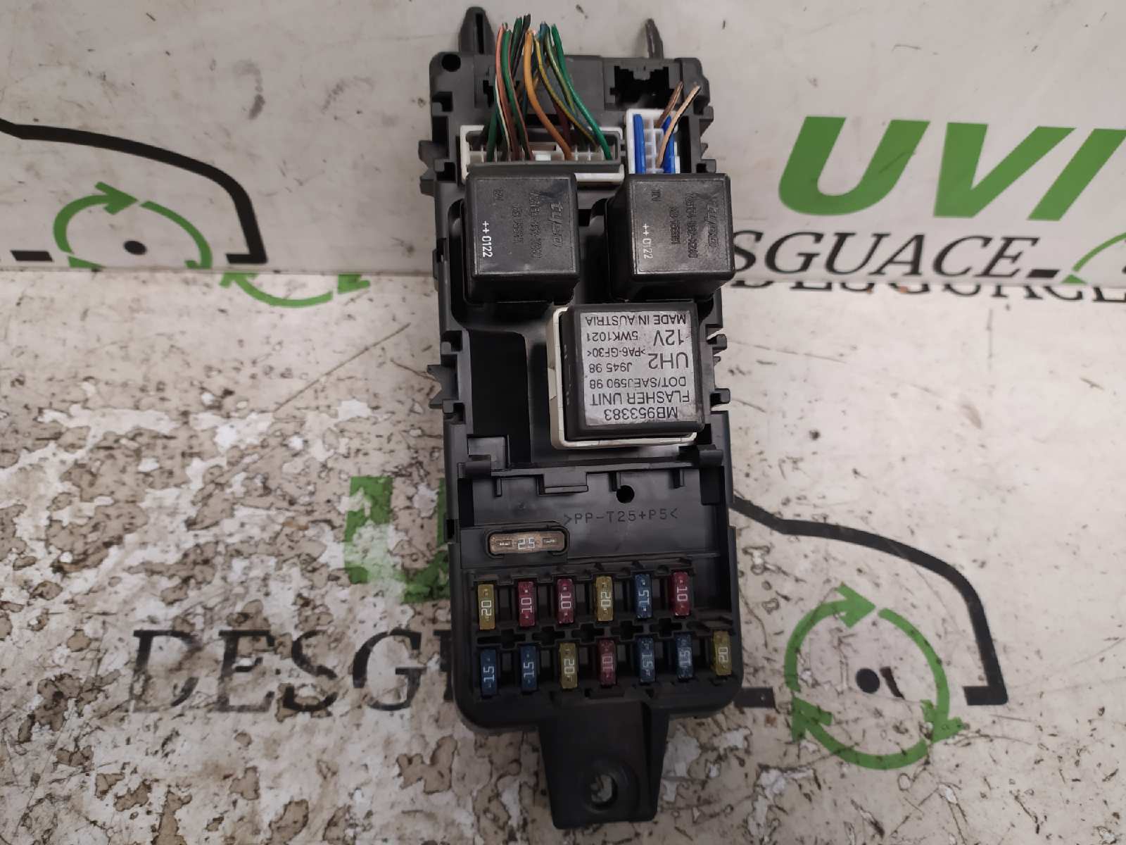 VOLVO S40 1 generation (1996-2004) Fuse Box 5DK00866848 25905855