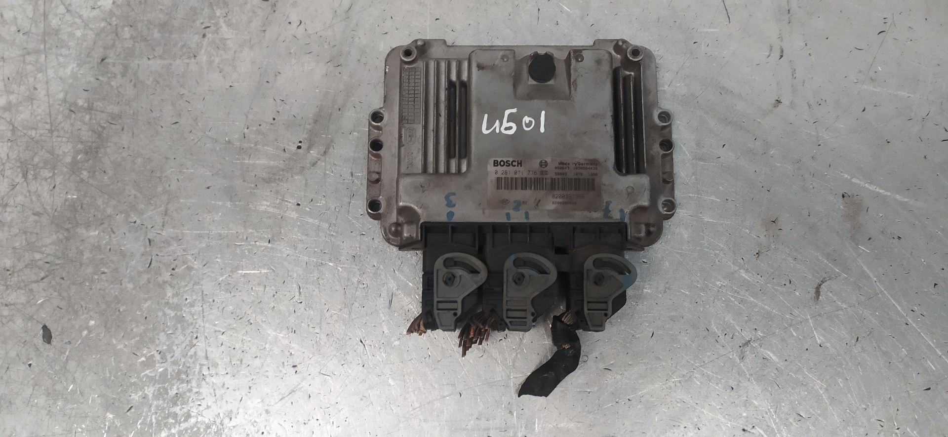 RENAULT Megane 2 generation (2002-2012) Engine Control Unit ECU 8200391966,0281011776 20121430