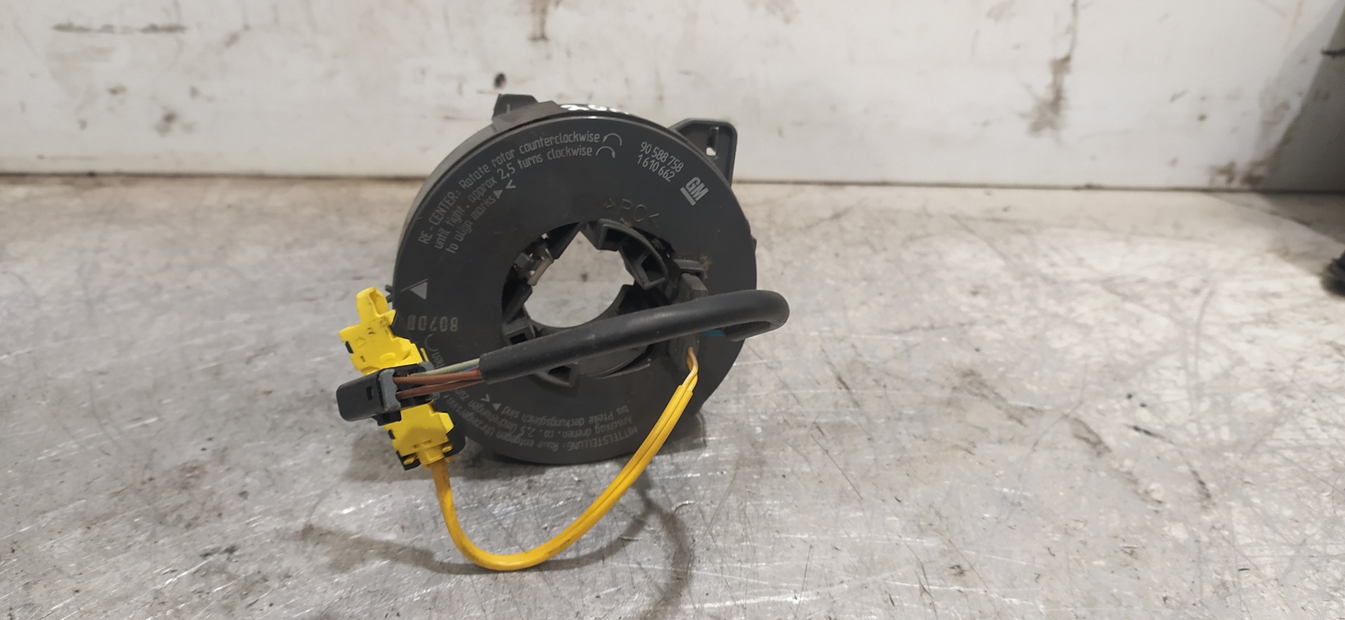 OPEL Astra H (2004-2014) Steering Wheel Slip Ring Squib 90588758 20081100